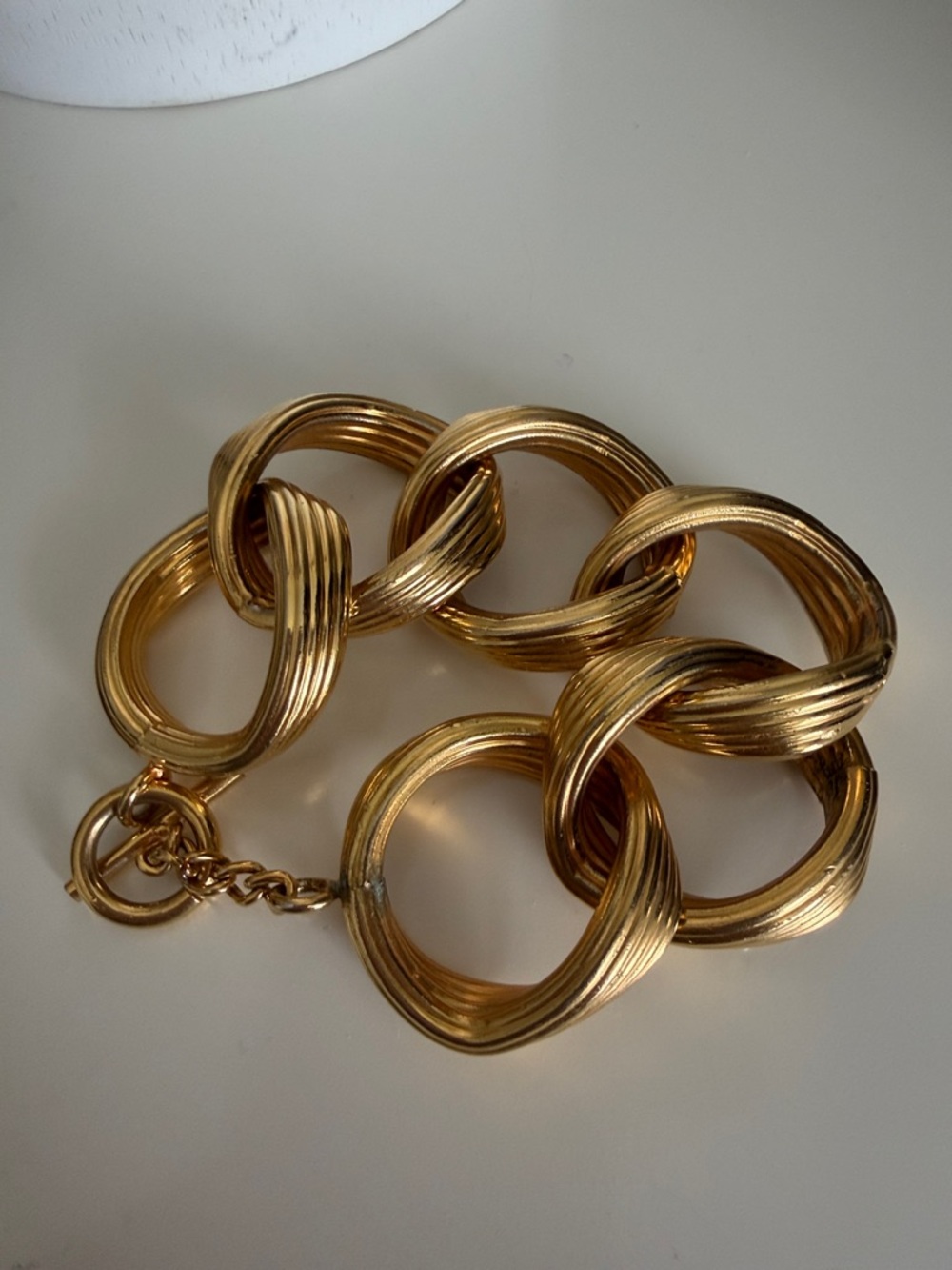 LINK BRACELET - GOLD TONE